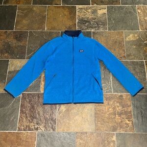 Patagonia Boys' Deep Blue Fleece Jacket